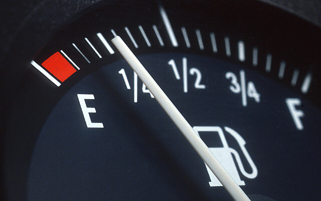 vehicle fuel gauge